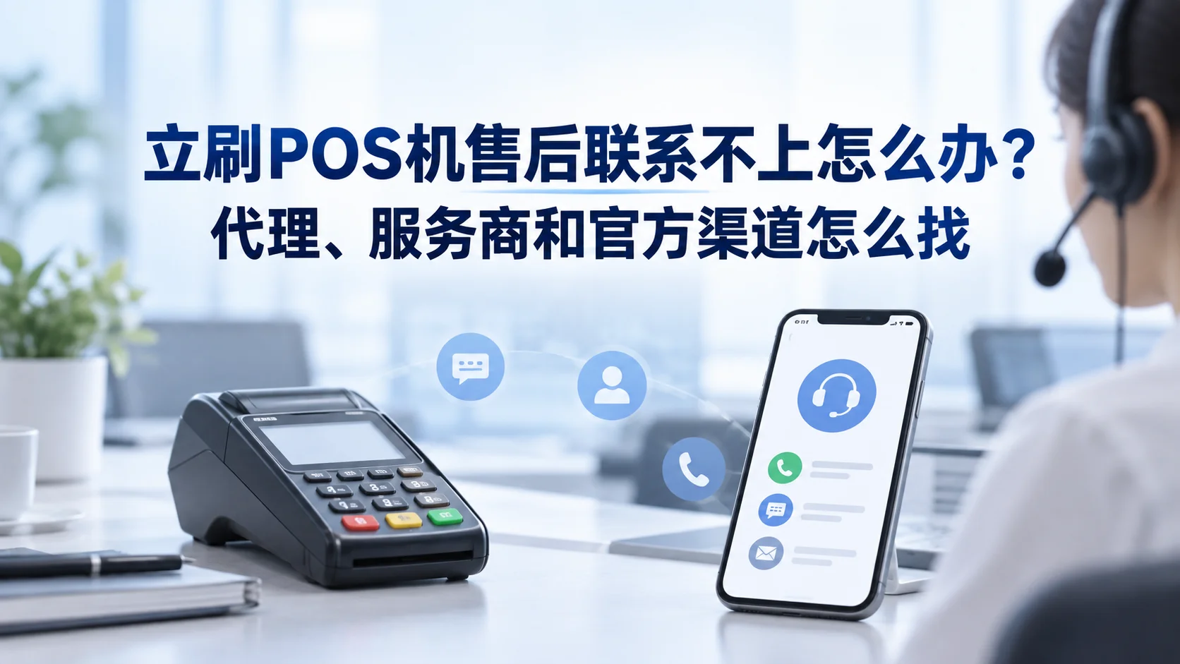 立刷POS机售后联系不上怎么办？代理、服务商和官方渠道怎么找