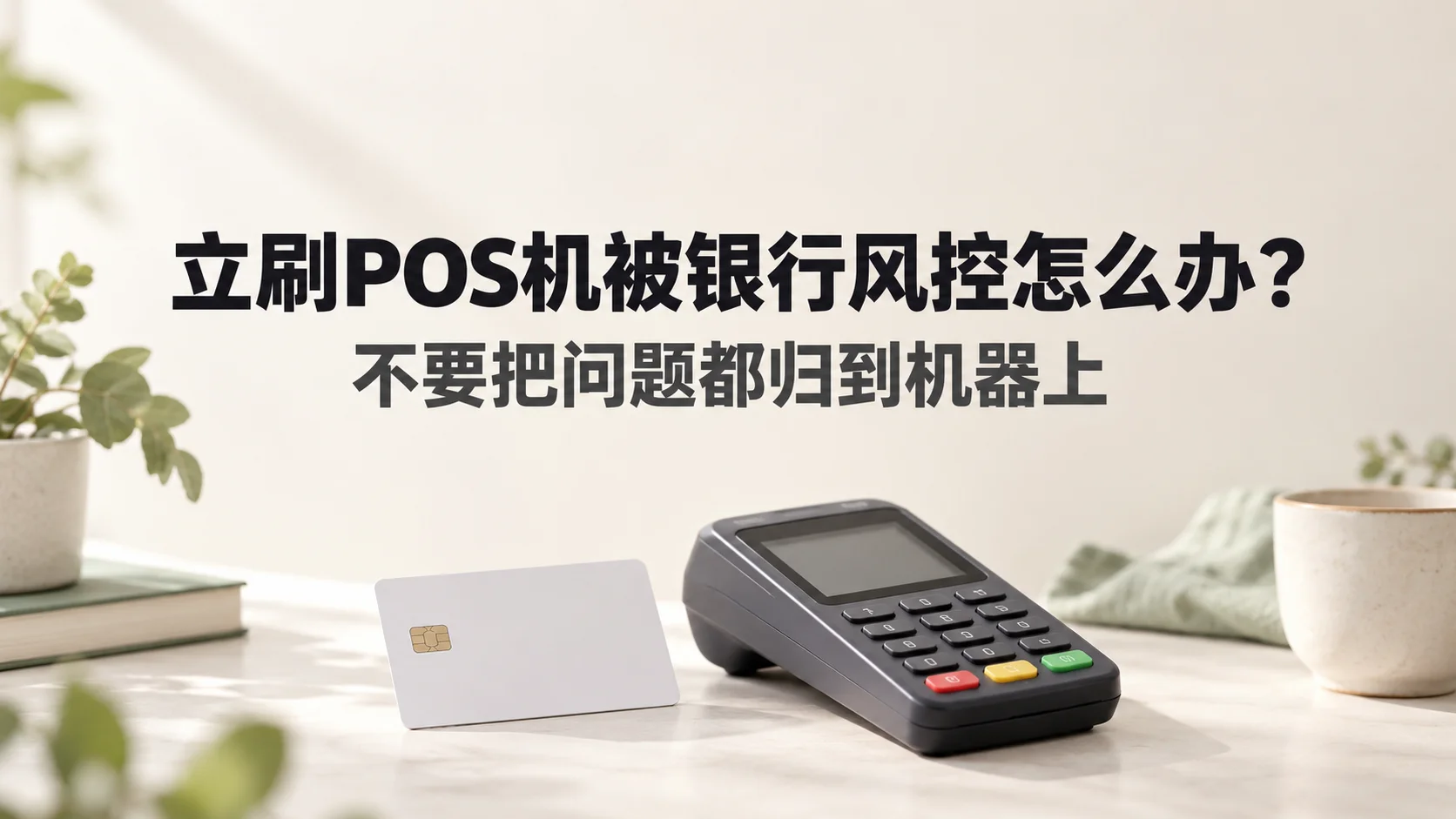 立刷POS机被银行风控怎么办？不要把问题都归到机器上